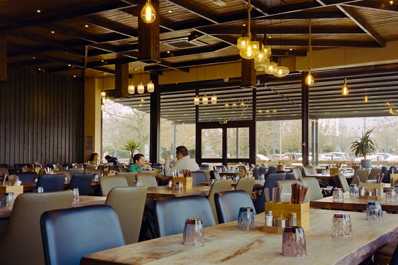 Fresh ranch pizza being prepared in Pizza Ranch kitchen